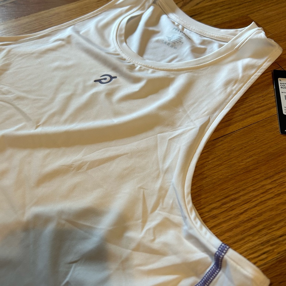 Peloton White Distance Run Tank - Picture 3 of 4
